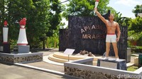 Kompleks Api Abadi Mrapen saat ini tampak tutup.