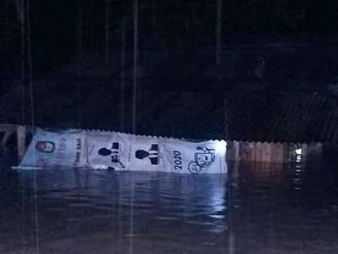 Banjir terjang 5 desa di Kabupaten Cianjur, Jawa Barat