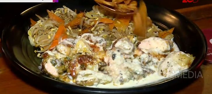 Bikin Laper! Teppanyaki Beef dan Chicken dengan Saus Creamy