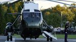 Momen Donald Trump Dibawa ke RS Militer untuk Dirawat