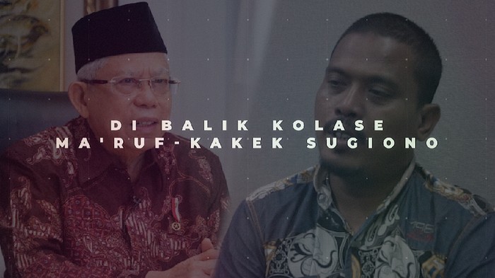 Eksklusif! Pengakuan Pengunggah Kolase Maruf-Kakek Sugiono