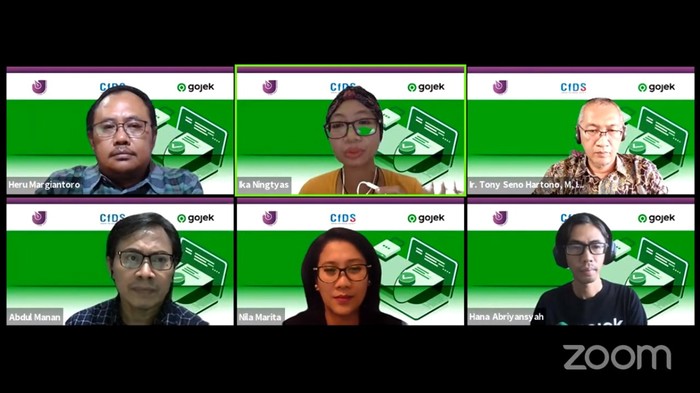 Gojek bersama Aliansi Jurnalis Independen (AJI) Indonesia menggelar diskusi daring bertajuk Bersama Menjaga dan Meningkatkan Kompetensi Keamanan Digital