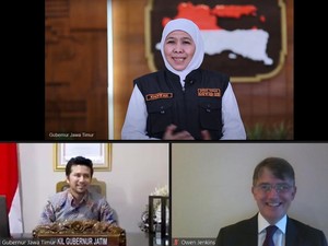 Jatim Belajar Ilmu Adaptasi Protokol Kesehatan dari Inggris Raya