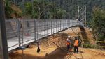 Jembatan Gantung Penghubung Palopo-Toraja