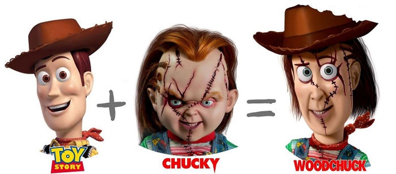 Karakter kartun hybrid