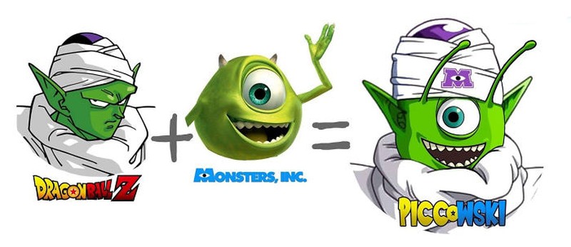 Karakter kartun hybrid