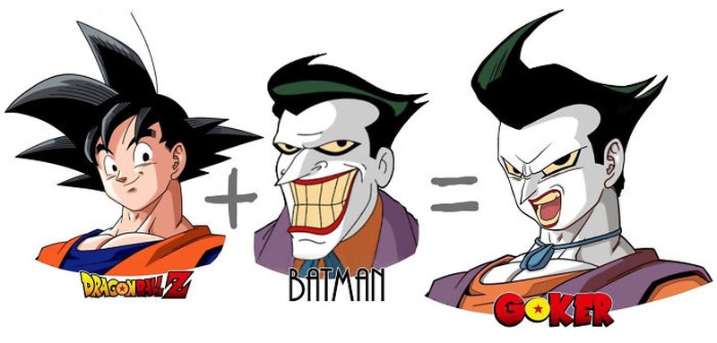 Karakter kartun hybrid