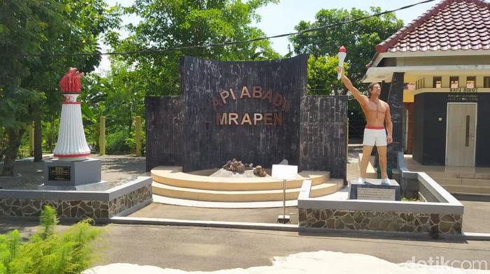 Kompleks Api Abadi Mrapen, Grobogan, Sabtu (3/10/2020).