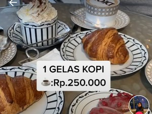 Kopi Termahal di Korea, Netizen Ini Habiskan Rp 3 Juta Buat Ngopi dan Ngemil