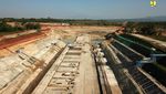 Megahnya Bendungan Penopang Pelabuhan Patimban