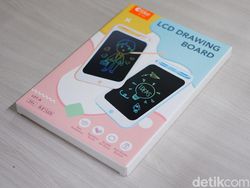 Unboxing Olike LCD Drawing Board, Tablet untuk Anak Harga Rp 199.000