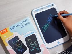 Unboxing Olike LCD Drawing Board, Tablet untuk Anak Harga Rp 199.000