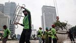 Perawatan Taman Bundaran HI