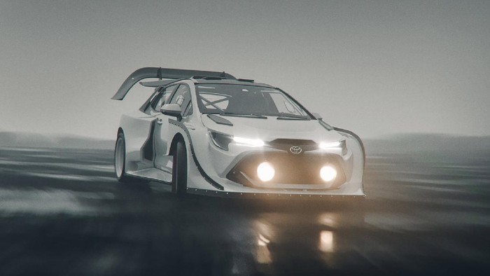 Perkiraan desain Toyota Corolla GR.