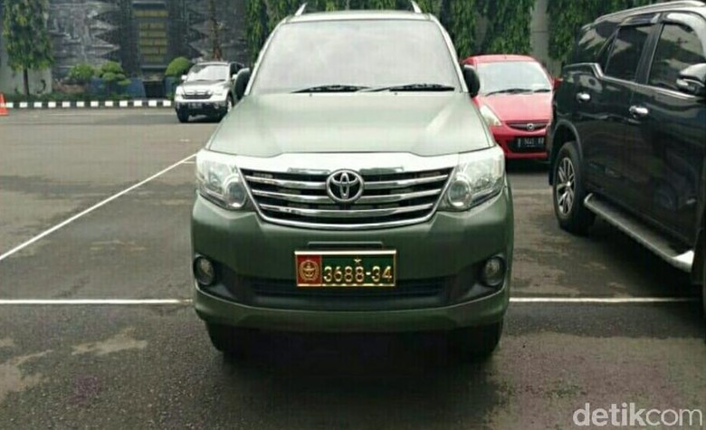 Viral mobil dinas TNI diduga dipakai sipil disita Puspomad (dok. Puspomad) Viral mobil dinas TNI diduga dipakai sipil disita Puspomad (dok. Puspomad)