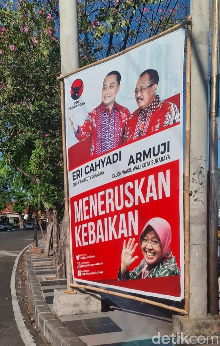 APK paslon nomor urut 1 Eri Cahyadi-Armudji (Erji) belum ditertibkan