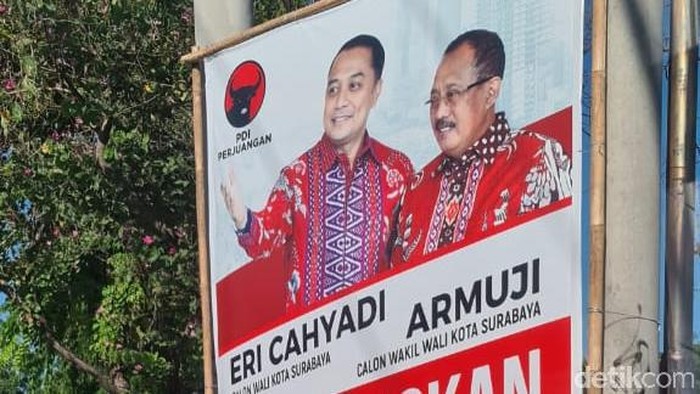 APK paslon nomor urut 1 Eri Cahyadi-Armudji (Erji) belum ditertibkan