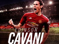 Menjelang penutupan bursa transfer musim panas, Edison Cavani dikabarkan ke Man United. Netizen pun meramaikan dengan mengedit Cavani berseragam Setan Merah.
