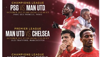 Bukan tak mungkin Cavani ke Man United. Sebab di Liga Champions, Setan Merah akan berhadapan dengan PSG yang notabene mantan klub Cavani sebelumnya. Foto: Screenshoot