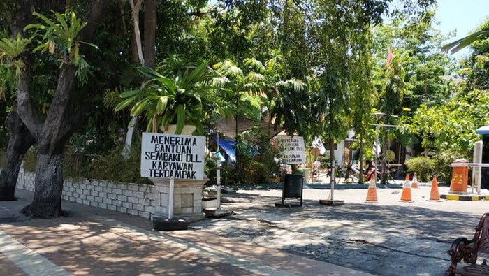 Kondisi terkini di Hotel Garden Palace Surabaya.