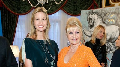 Foto: Ini Ivana Trump, Mantan Istri yang Stres Saat Donald Trump Kena Corona