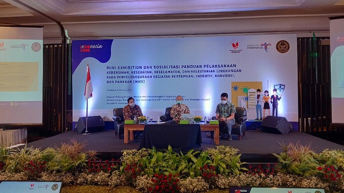 Kemenparekraf sosialisasi MICE di Jawa Timur, Sabtu (3/10/20)