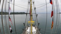 KRI Bima Suci tiba di Lampung pada Sabtu (3/10/2020) kemarin.