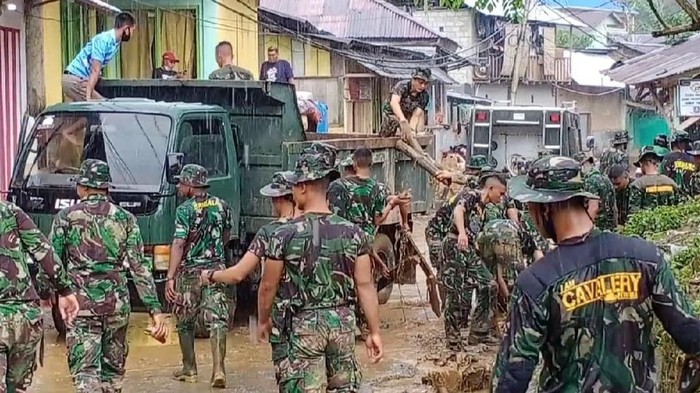 Lokasi Banjir di Desa Batu Merah, Kecamatan Sirimau, Kota Ambon (Muslimin-detik)