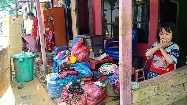 Lokasi Banjir di Desa Batu Merah, Kecamatan Sirimau, Kota Ambon (Muslimin-detik)