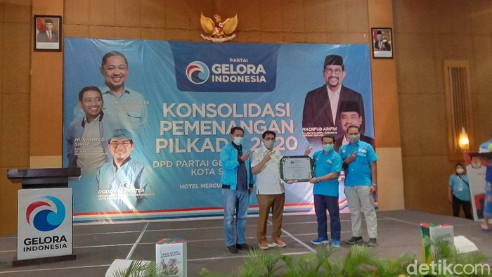 Partai Gelora Indonesia Dukung Machfud-Mujiaman, Optimis Sumbang Hingga 30 Ribu Suara