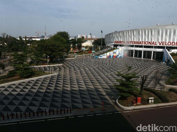 Potret Velodrome Rawamangun yang Sepi Gegara Corona