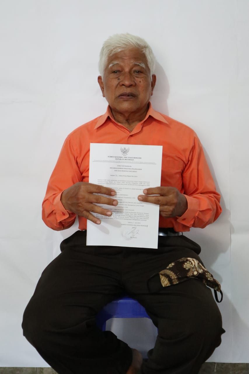 Sakono Prapto eks Tapol Pulau Buru (Dok. Sekber 65)