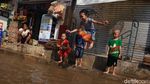 Foto: Kawasan Petogogan Masih Terendam Banjir