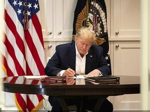 Tim Dokter Nilai Trump Sudah Layak Keluar dari RS