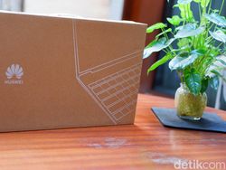 Unboxing MateBook D15, Laptop Rp 8 Jutaan untuk Belajar Online