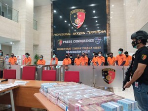 Sindikat di Sumsel Bobol Akun Bank-Ojol, Rp 21 M Berhasil Digondol