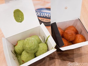 Mencicipi Donat Mini Lukumades yang Lagi Viral