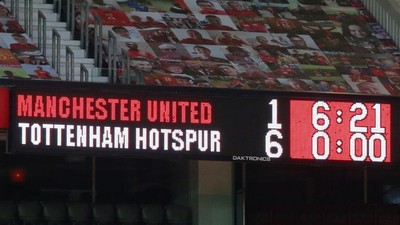 Fans MU Panik Gak? Oktober Tahun Lalu Kena Cukur Tottenham 6-1