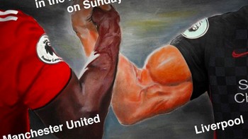 MU dan Liverpool yang biasa berseteru kompak kalah besar. Foto: istimewa