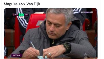 Maguire lebih baik karena hanya kebobolan 6 gol sedangkan Van Dijk 7 gol. Foto: istimewa