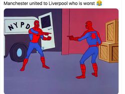 Meme Lucu Manchester United dan Liverpool Kompak Dibantai
