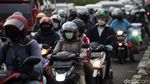 Kawasan Pasar Minggu Padat Merayap Saat Jakarta PSBB Ketat