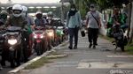 Kawasan Pasar Minggu Padat Merayap Saat Jakarta PSBB Ketat