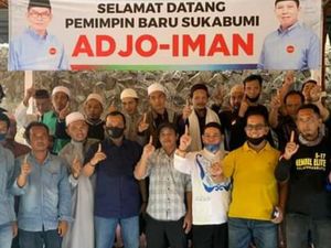 Pilbup Sukabumi, Paslon Adjo-Iman Klaim Didukung Mantan Kades dan Camat