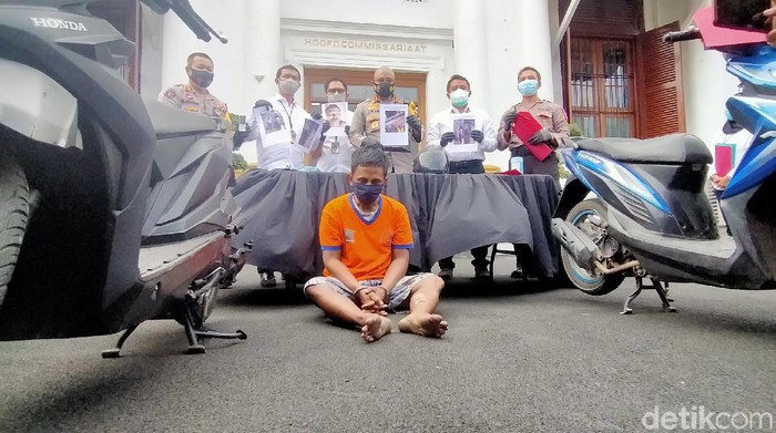 pelaku curanmor ditembak mati