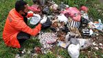 Penampakan Limbah Botol Vaksin yang Dibuang Sembarangan di Cianjur