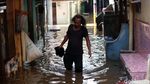 Potret Banjir di Kebon Pala Akibat Luapan Sungai Ciliwung