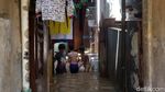 Potret Banjir di Kebon Pala Akibat Luapan Sungai Ciliwung