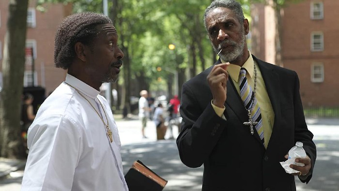 Thomas Jefferson Byrd and Clarke Peters in Red Hook Summer (2012)