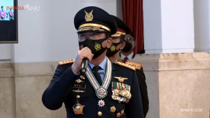 video conference, presiden jokowi, jokowi prabowo, jokowi moeldoko prabowo, panglima tni marsekal hadi tjahjanto, kri john lie